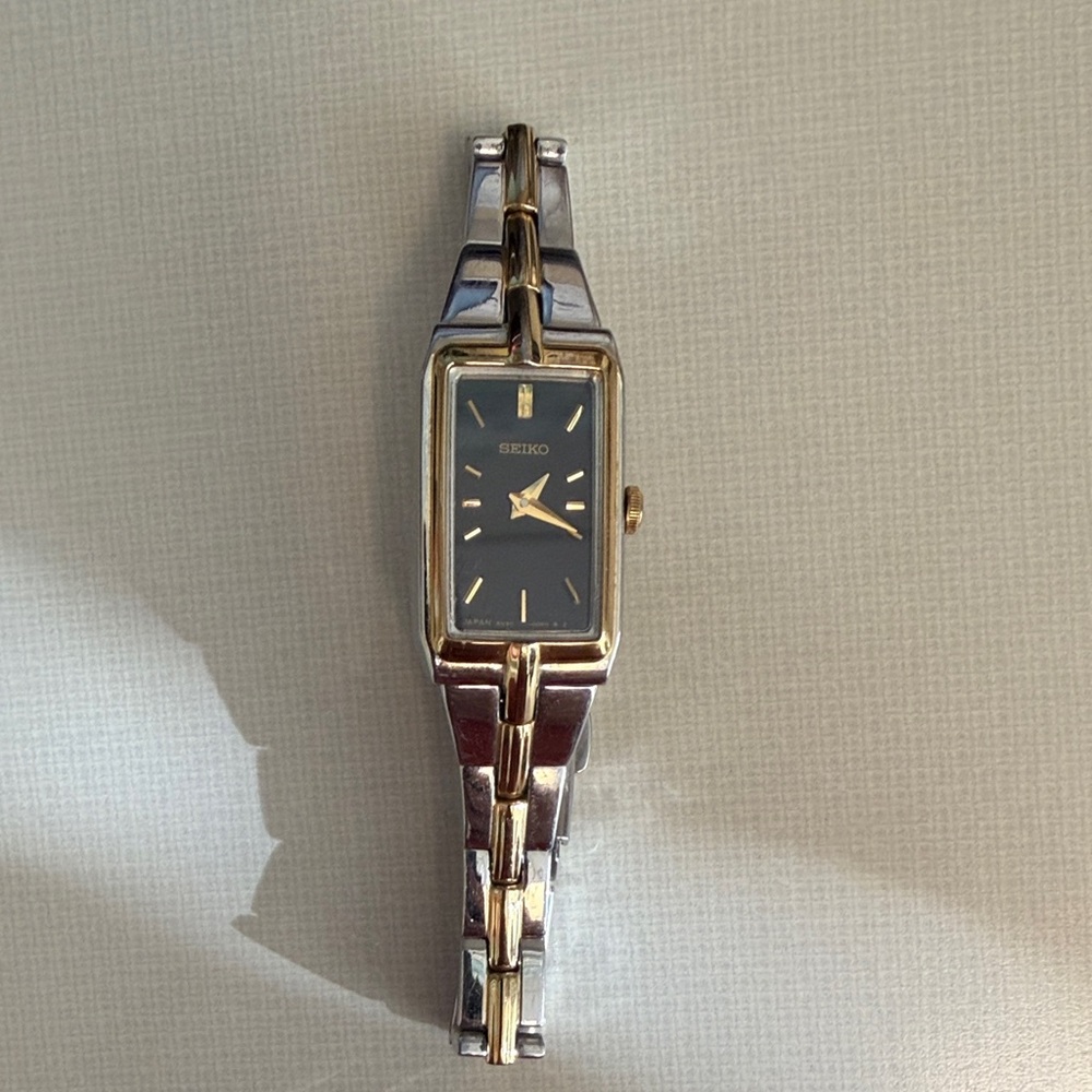 Seiko Women's Two-Tone Silver and Gold Watch